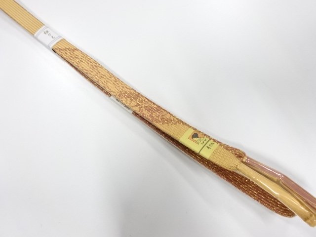 JAPANESE KIMONO / UNUSED KOREI HAND-TIED OBIJIME